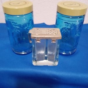 Antique salt and pepper shakers
